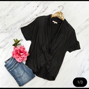 Black Overlay Top